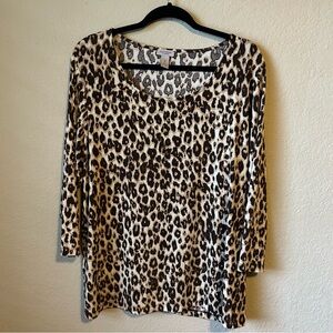 Leopard Print Women's Top